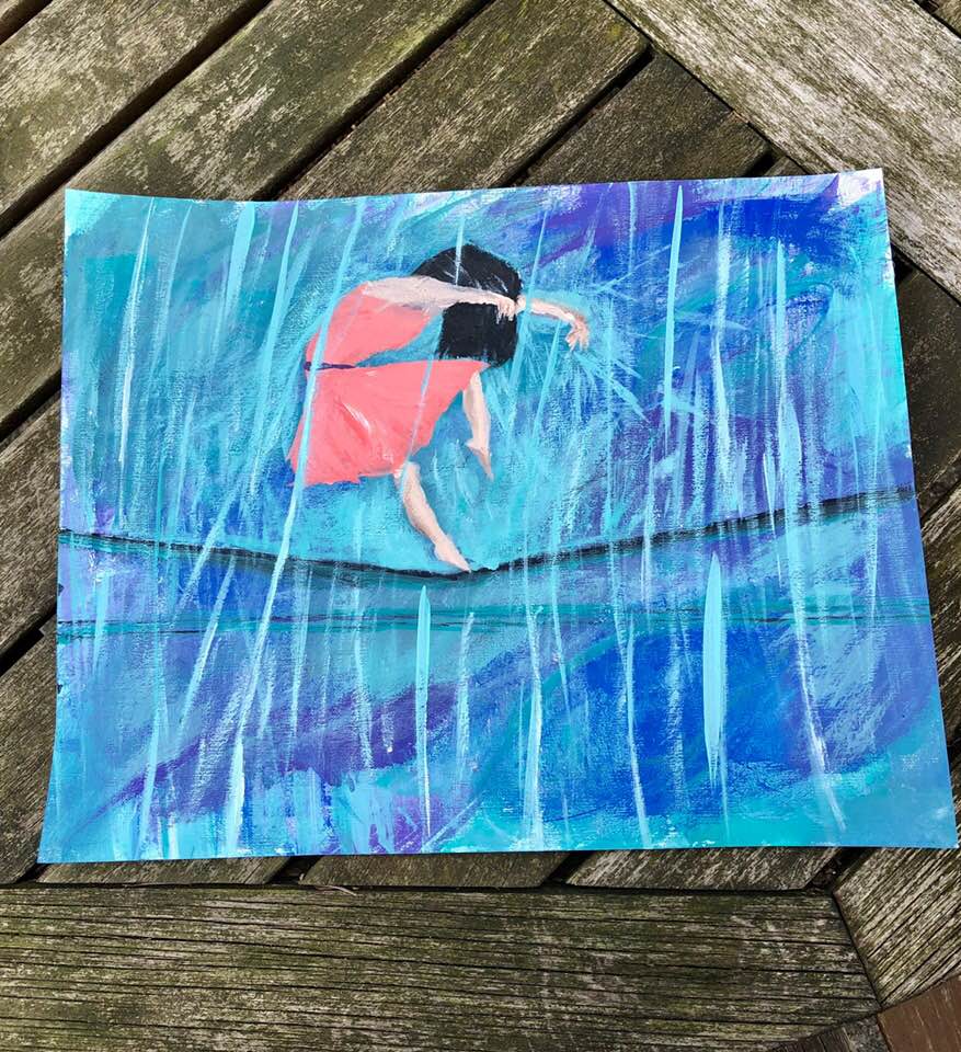 The girl with calloused&nbsp;feet